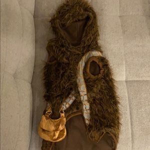Chewbacca dog costume x-large